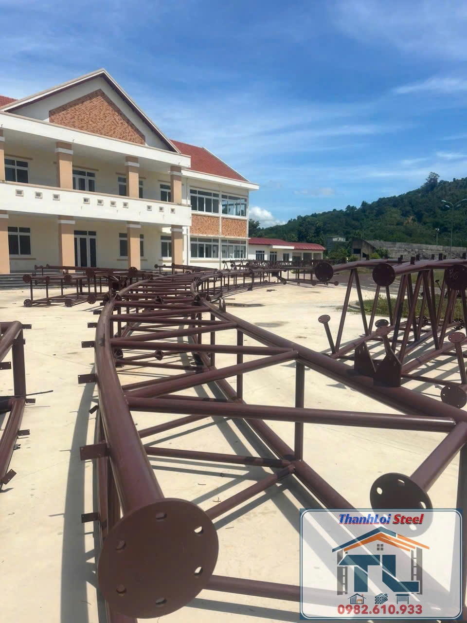 Thi công lắp dựng nhà khung thép - Hộ Kinh Doanh Cửa Hàng Kinh Doanh Dịch Vụ Thành Lợi